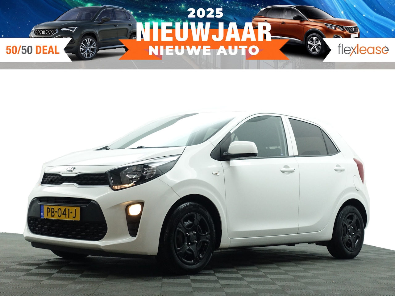 Kia Picanto - 1.0 CVVT Eco Plusline- Sport Pakket, Clima, Privacy Glas, Elek Pakket, Led - AutoWereld.nl