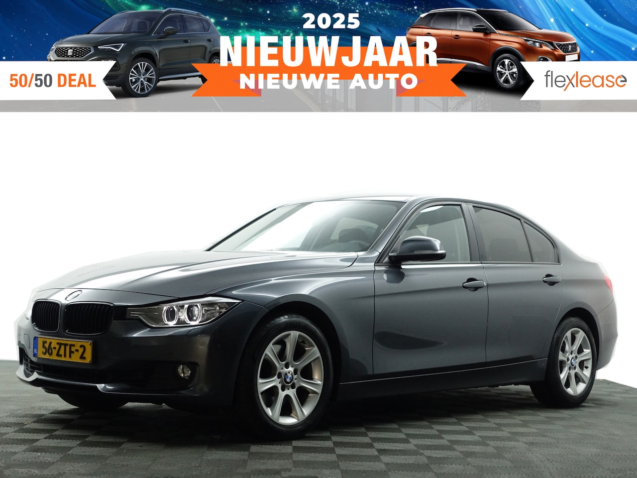 BMW 3-serie - 328i High Executive Aut- NAP 77dkm, Xenon Led, Park Assist, Dynamic Select, Carbon Pakket - AutoWereld.nl