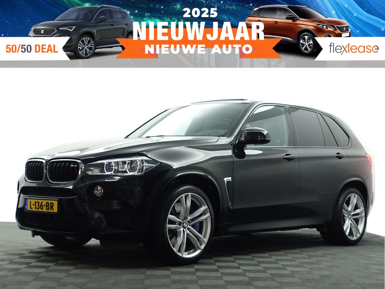 BMW X5 - M Black Fire Edition Aut- Bang Olufsen Plus, Carbon Afwerking, Alcantara Hemel, Head Up, P - AutoWereld.nl