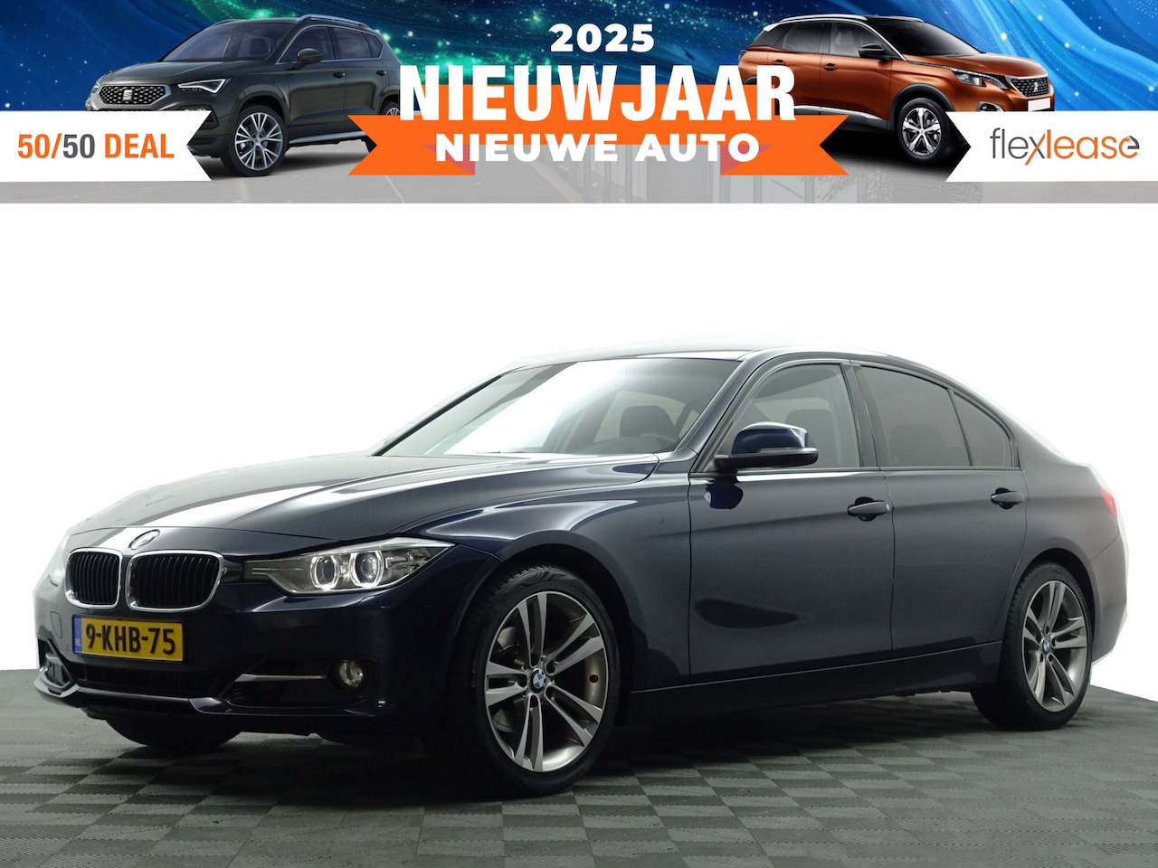 BMW 3-serie - 320i M Sport Aut- Xenon Led, Park Assist, Sfeerverlichting, Stoelverwarming, Sport Interie - AutoWereld.nl