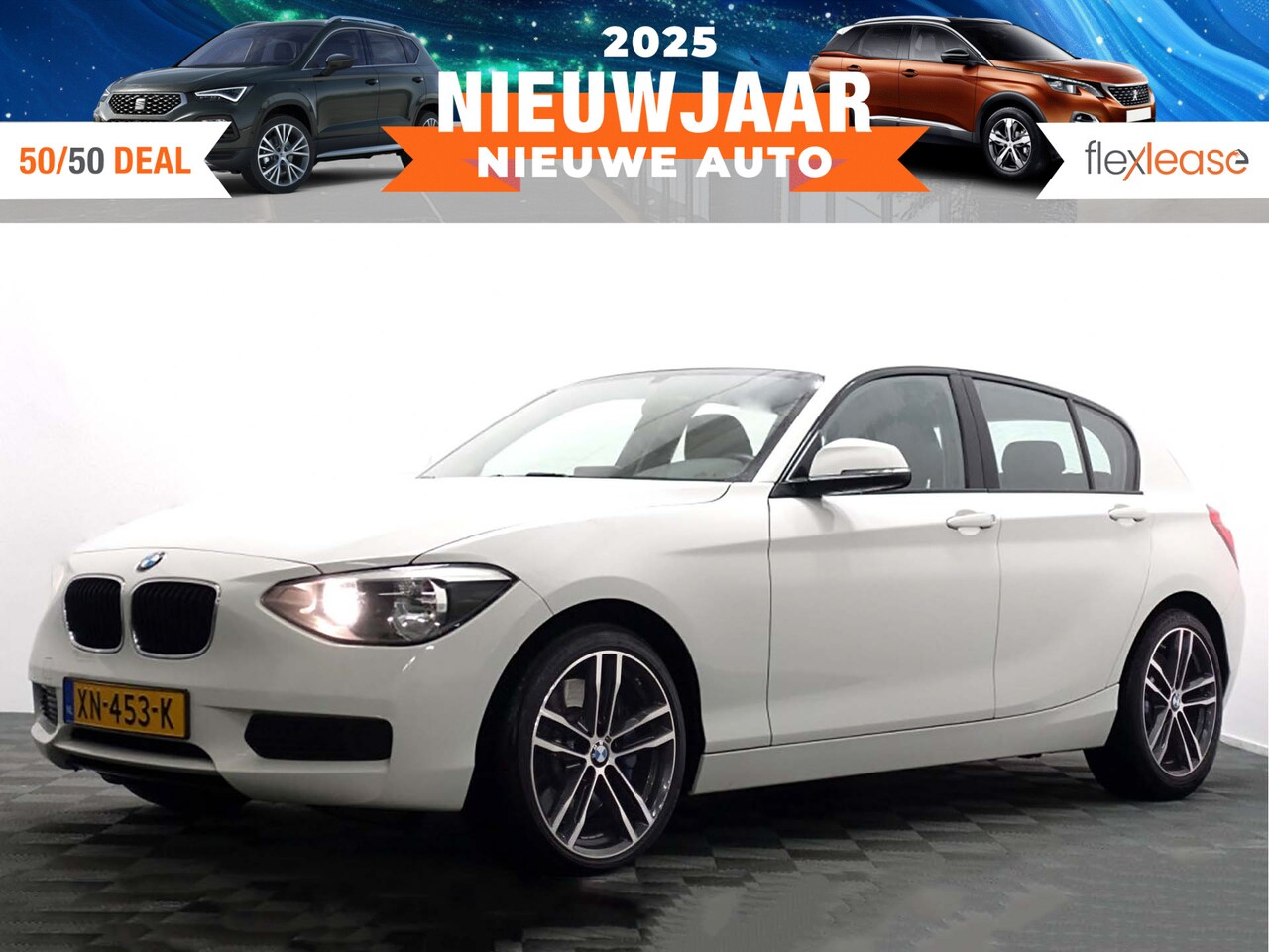 BMW 1-serie - 116i High Executive- 95dkm, Dynamic Select, Keyless, Park Assist, Clima, Comfort Pakket - AutoWereld.nl