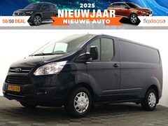 Ford Transit Custom - 2.0 TDCI Euro 6 L1 Limited- 3 Pers, Clima, Cruise, Park Assist, Grijs Kenteken