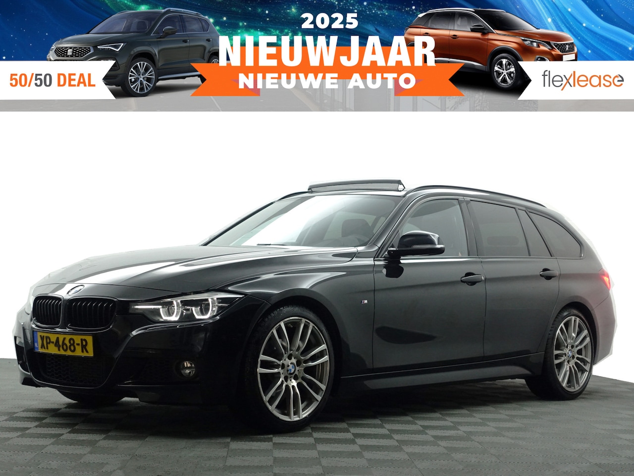 BMW 3-serie Touring - 318i M Sport Shadowline Aut- Harman Kardon, Panodak, Stuur/Stoelverwarming, Virtual Cockpi - AutoWereld.nl