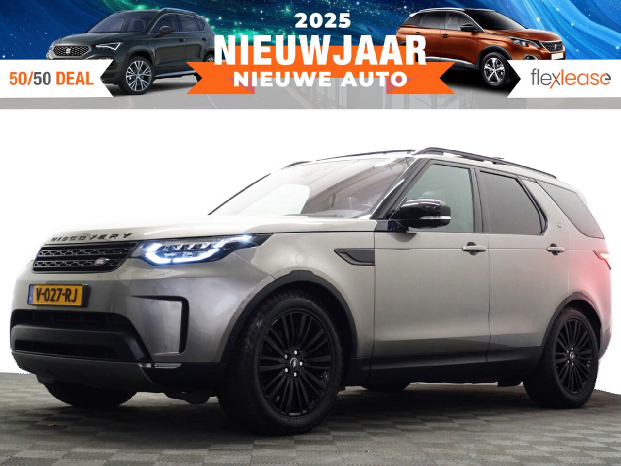 Land Rover Discovery - 3.0 Td6 HSE Euro 6 Autobiography Grijskenteken- Panodak, Memory, Meridian, Virtual Cockpit - AutoWereld.nl