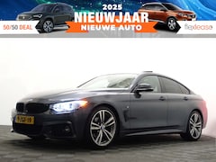 BMW 4-serie Gran Coupé - 420i M Performance Aut- Harman Kardon, Head Up, Schuifdak, Memory, 360 Camera, Sfeerverlic