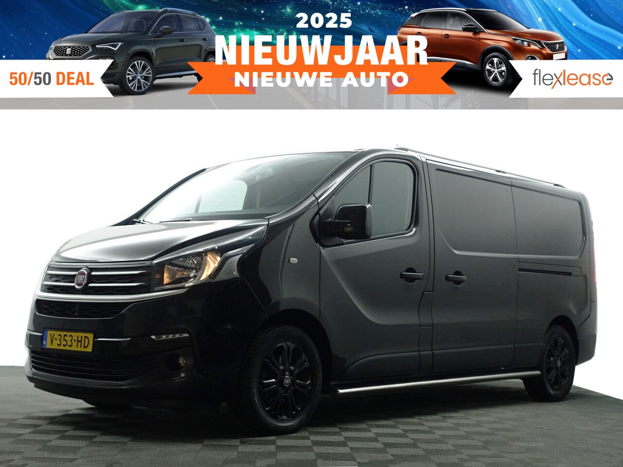 Fiat Talento - 1.6 MJ EcoJet Euro 6 L2 Sportline- 2x Schuifdeur, Camera, Navi, Sidebars, Clima, Cruise - AutoWereld.nl