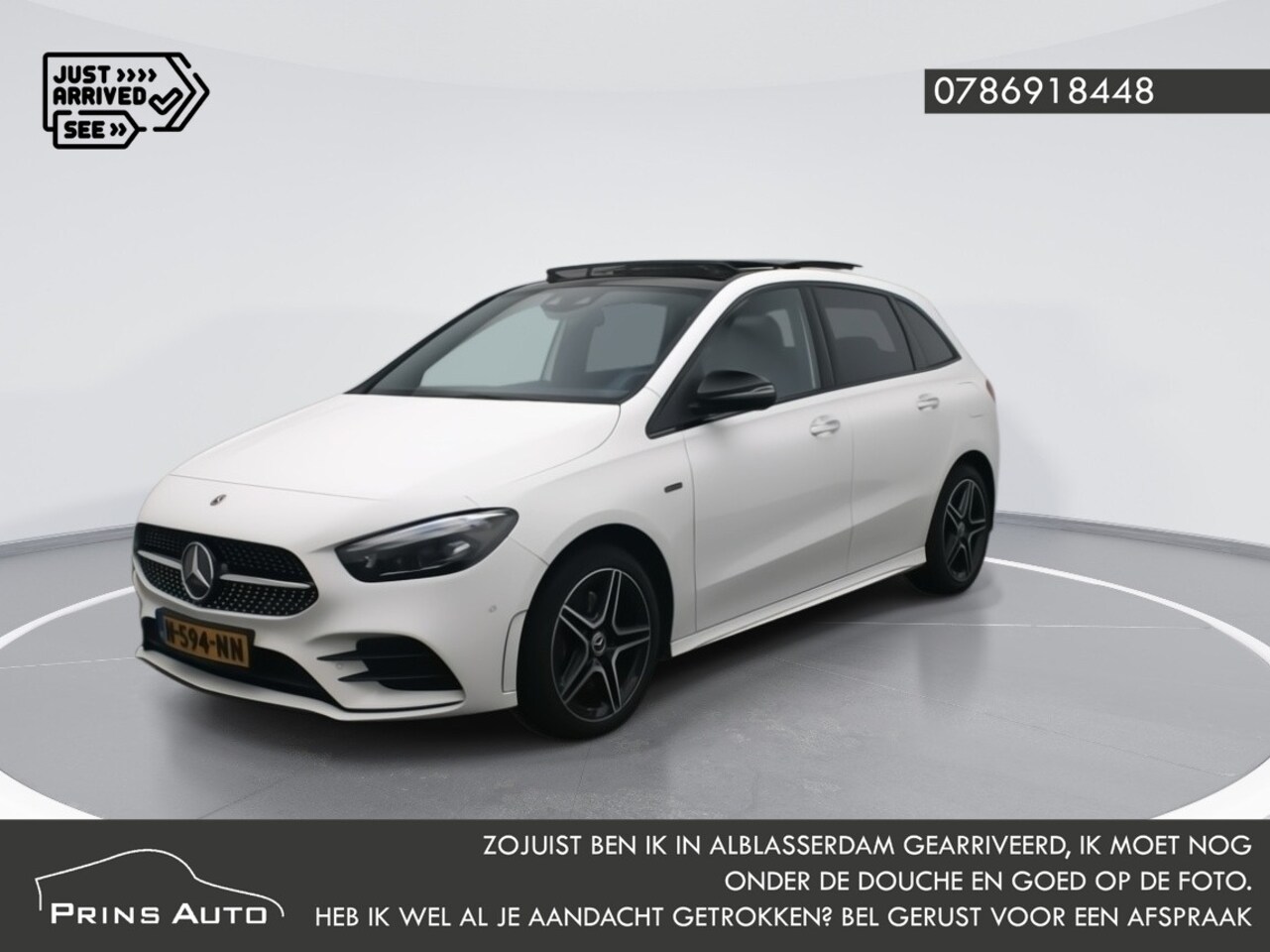 Mercedes-Benz B-klasse - 250 e Business Solution AMG Limited |AMBIENT|CRUISE|CAMERA|WIDESCREEN|STOELVERW. - AutoWereld.nl