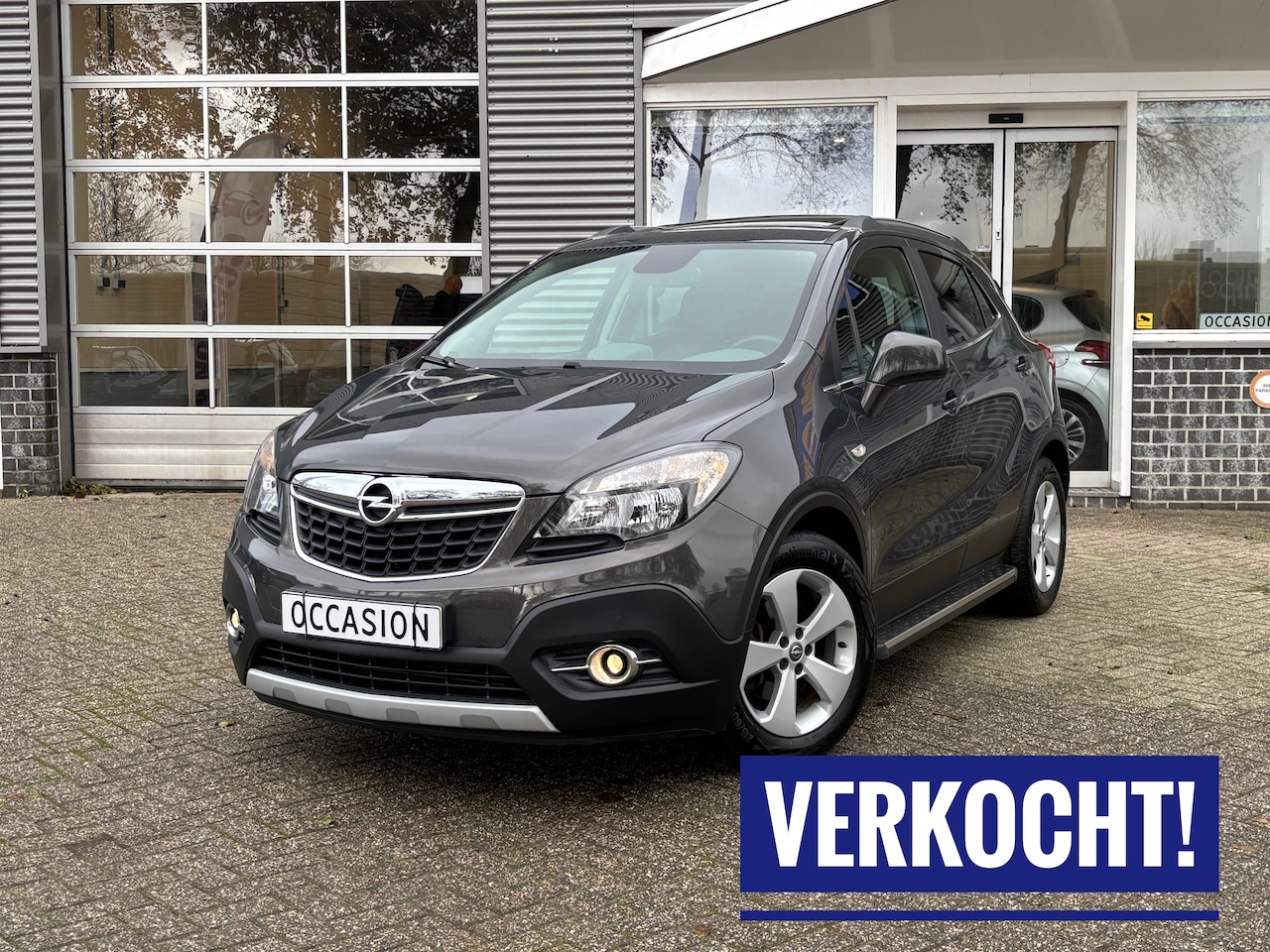 Opel Mokka - 1.4 T Cosmo | Org-NL auto. 1e eig. Schuifdak. Trekhaak. Navi. Leder. Vol! - AutoWereld.nl