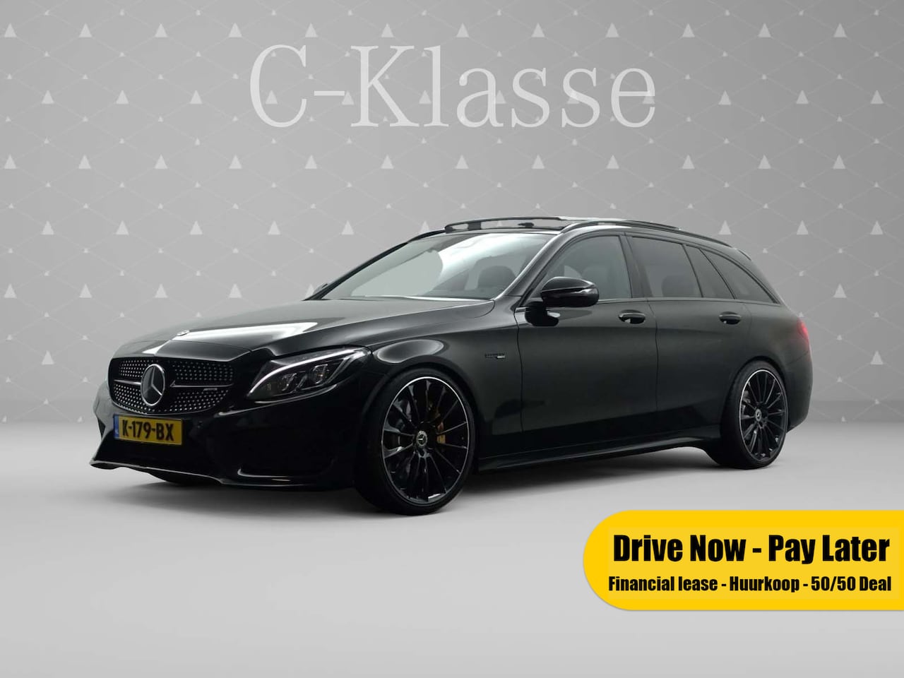 Mercedes-Benz C-klasse Estate - AMG 43 4MATIC 368pk 9G Aut- Panodak I Leer I Sfeerverl. I Camera I Burmester I Rijass.pakk - AutoWereld.nl