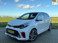 Kia Picanto - 1.2 CVVT GT GT-Line 2017 Stoelverwarming Airco LM velgen Navigatie Camera Lederen bekledin