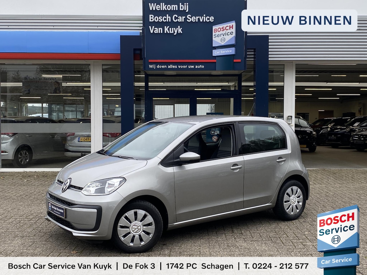 Volkswagen Up! - 1.0 BMT move up! / 5-Deurs / NL-Auto / 50.000 Km / 1-Ste Eigenaar / Dealer-Onderhouden / L - AutoWereld.nl