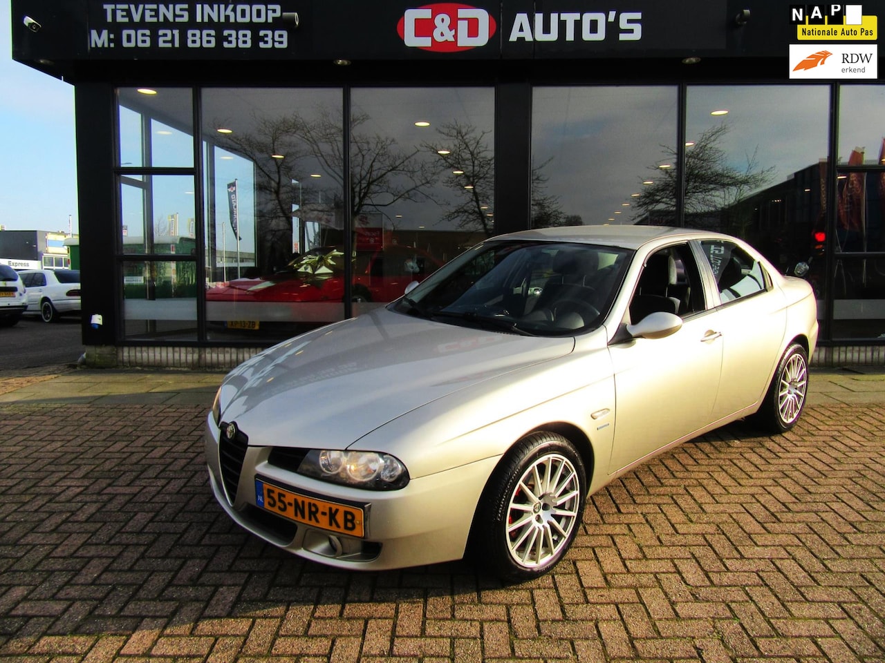 Alfa Romeo 156 - 1.8 T.Spark Distinctive airco nette frisse auto - AutoWereld.nl