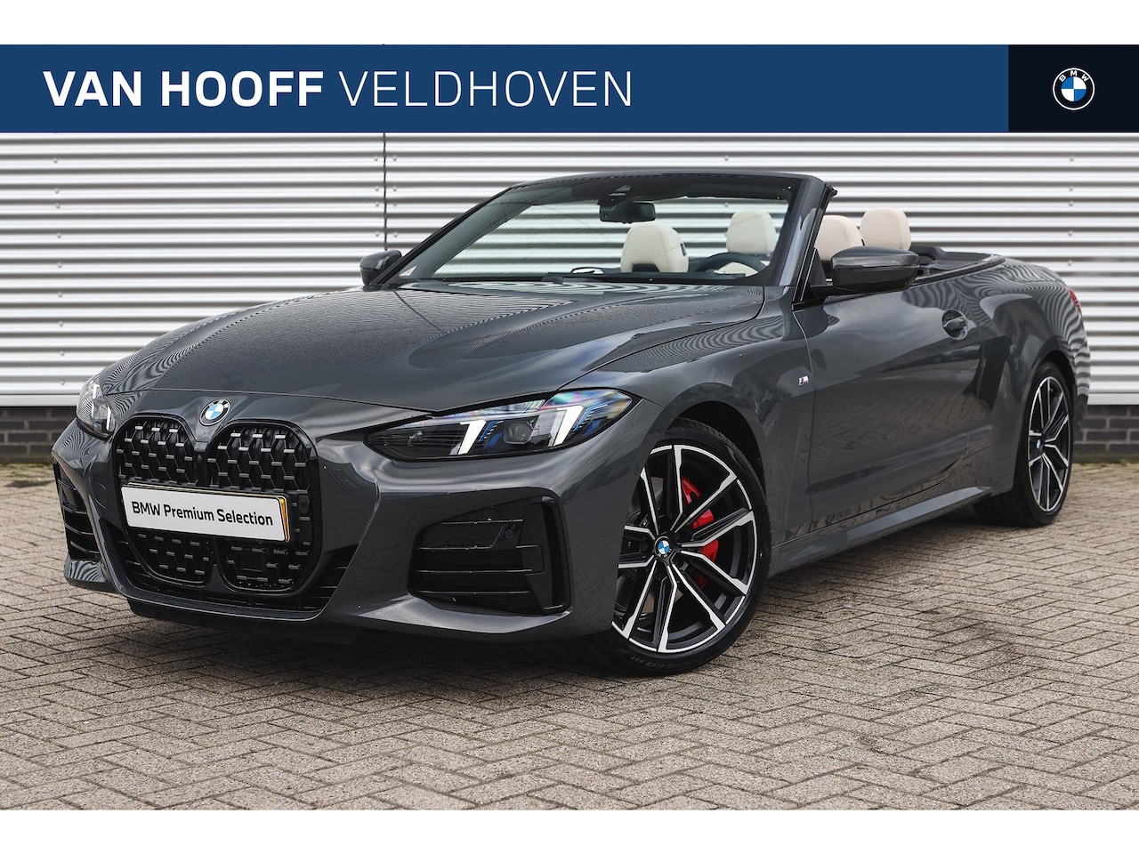 BMW 4-serie Cabrio - 430i xDrive High Executive M Sport Automaat / Live Cockpit Professional / Harman Kardon / - AutoWereld.nl