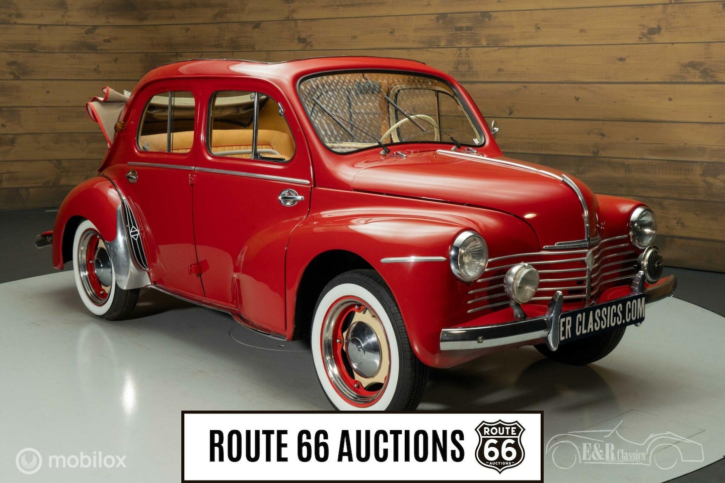 Renault 4 - 4CV Cabriolet 1951 | Route 66 auctions - AutoWereld.nl