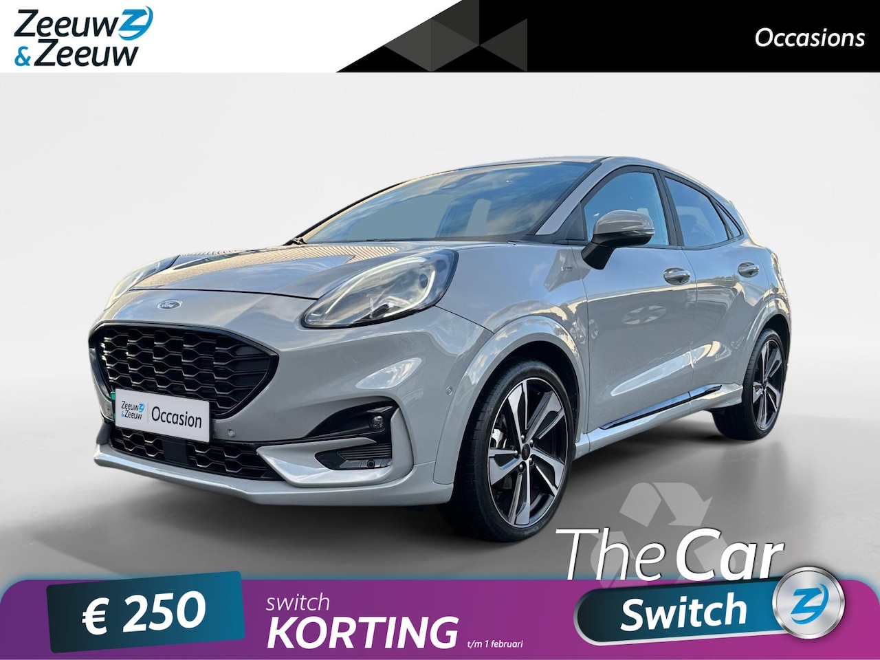 Ford Puma - 1.0 EcoBoost Hybrid ST-Line X | Dealer onderhouden | Automaat | Navigatie | Apple carplay - AutoWereld.nl