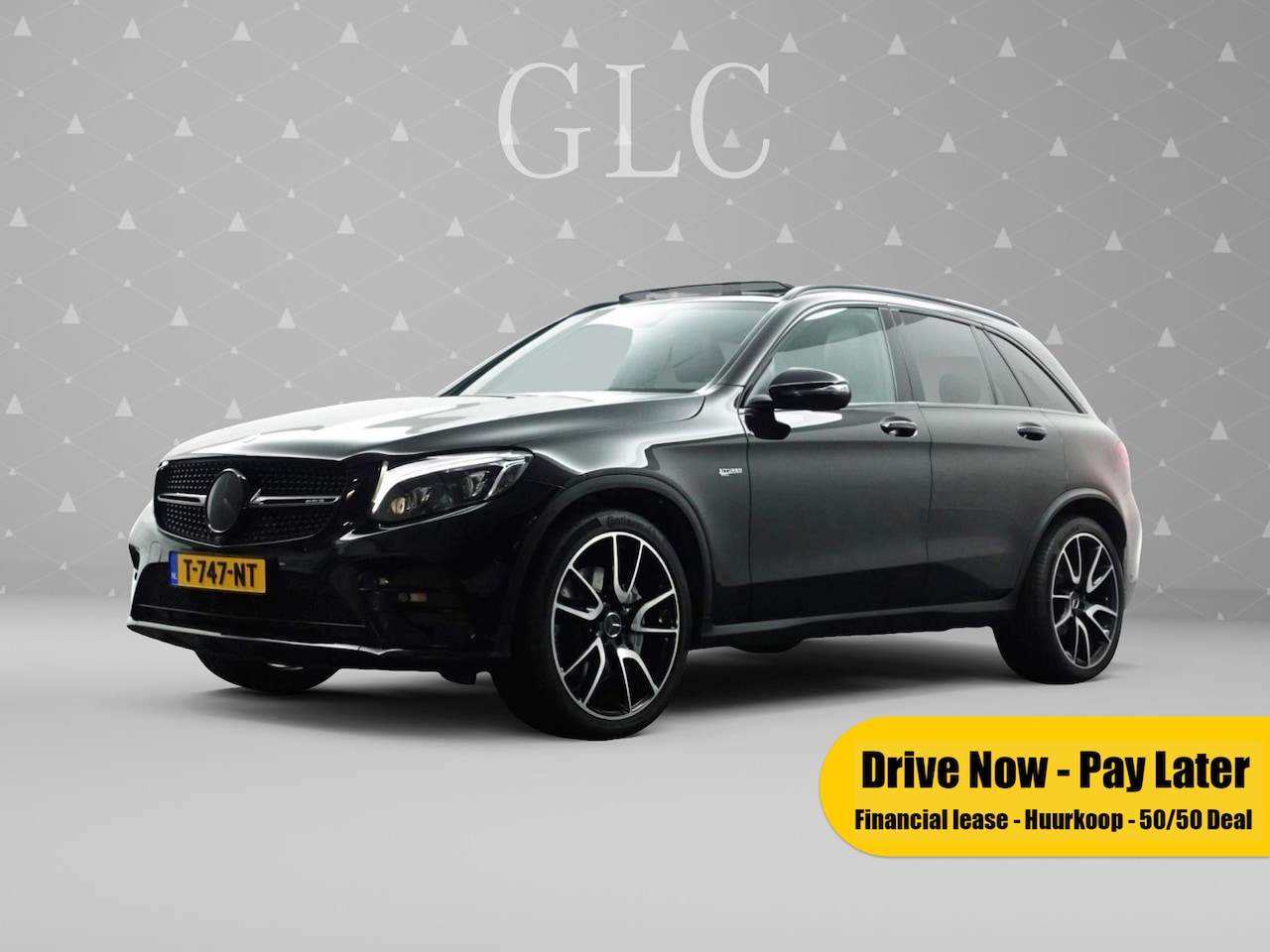 Mercedes-Benz GLC-klasse - 43 AMG 4MATIC Night Edition Aut- 360 Camera I Panodak IMemory Seats I Burmester I Head Up - AutoWereld.nl