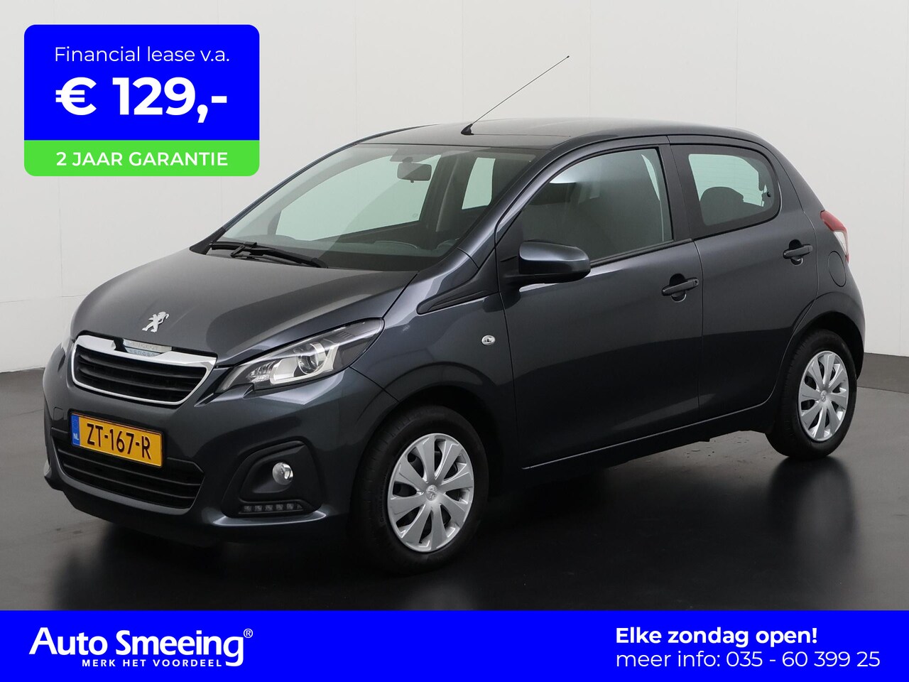 Peugeot 108 - 1.0 e-VTi Active | Airco | Bluetooth | 12 mnd Garantie | Zondag Open! - AutoWereld.nl