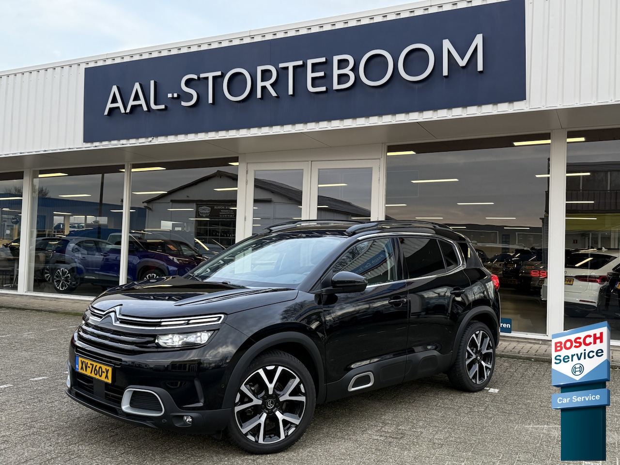 Citroën C5 Aircross - 1.2 PureTech Business Plus | LED | Leder | Adapt. Cruise | Keyless | Apple Carplay | PDC v - AutoWereld.nl