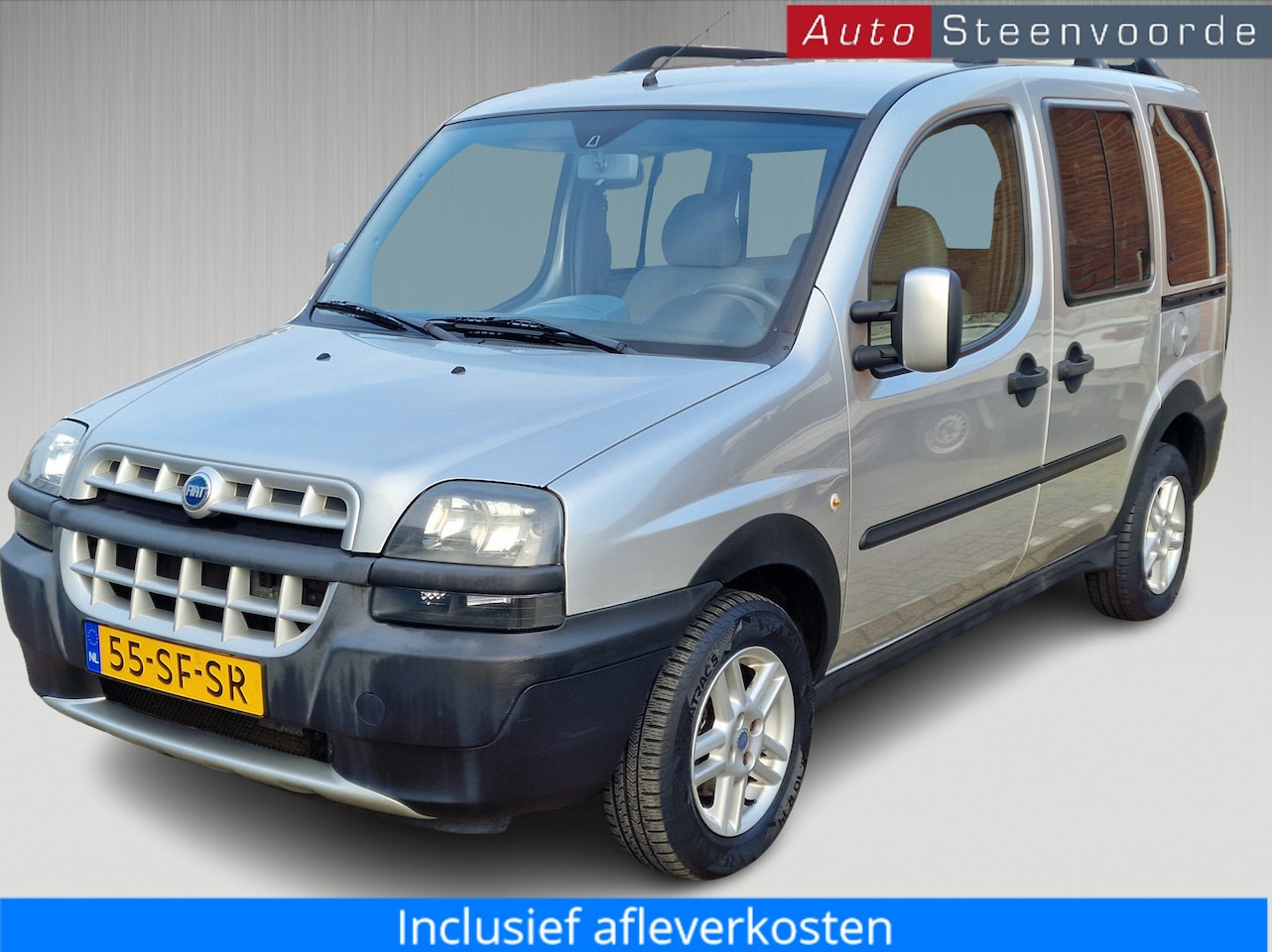 Fiat Doblò - 1.6-16V Carioca Rolstoelvervoer-Airco-Nette auto - AutoWereld.nl