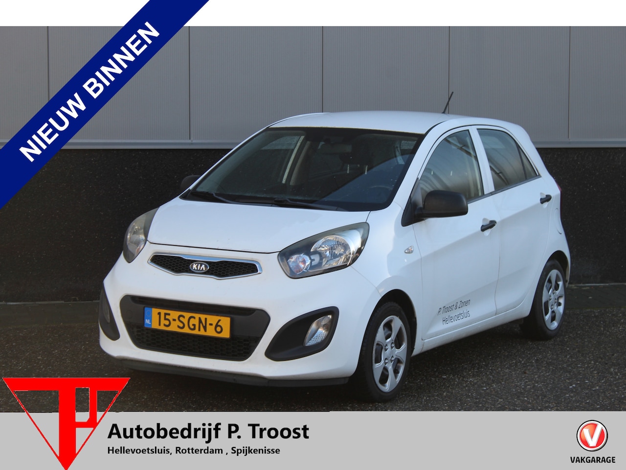 Kia Picanto - 1.0 CVVT MEENEEMPRIJS!! Airco/Stuurbekrachtiging/Elektrische ramen voor/Elektrisch verstel - AutoWereld.nl