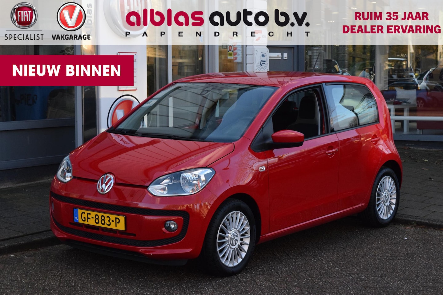 Volkswagen Up! - 1.0 high up! BlueMotion|Dealeronderh. Volkswagen Up! 1.0 high up! BlueMotion - AutoWereld.nl