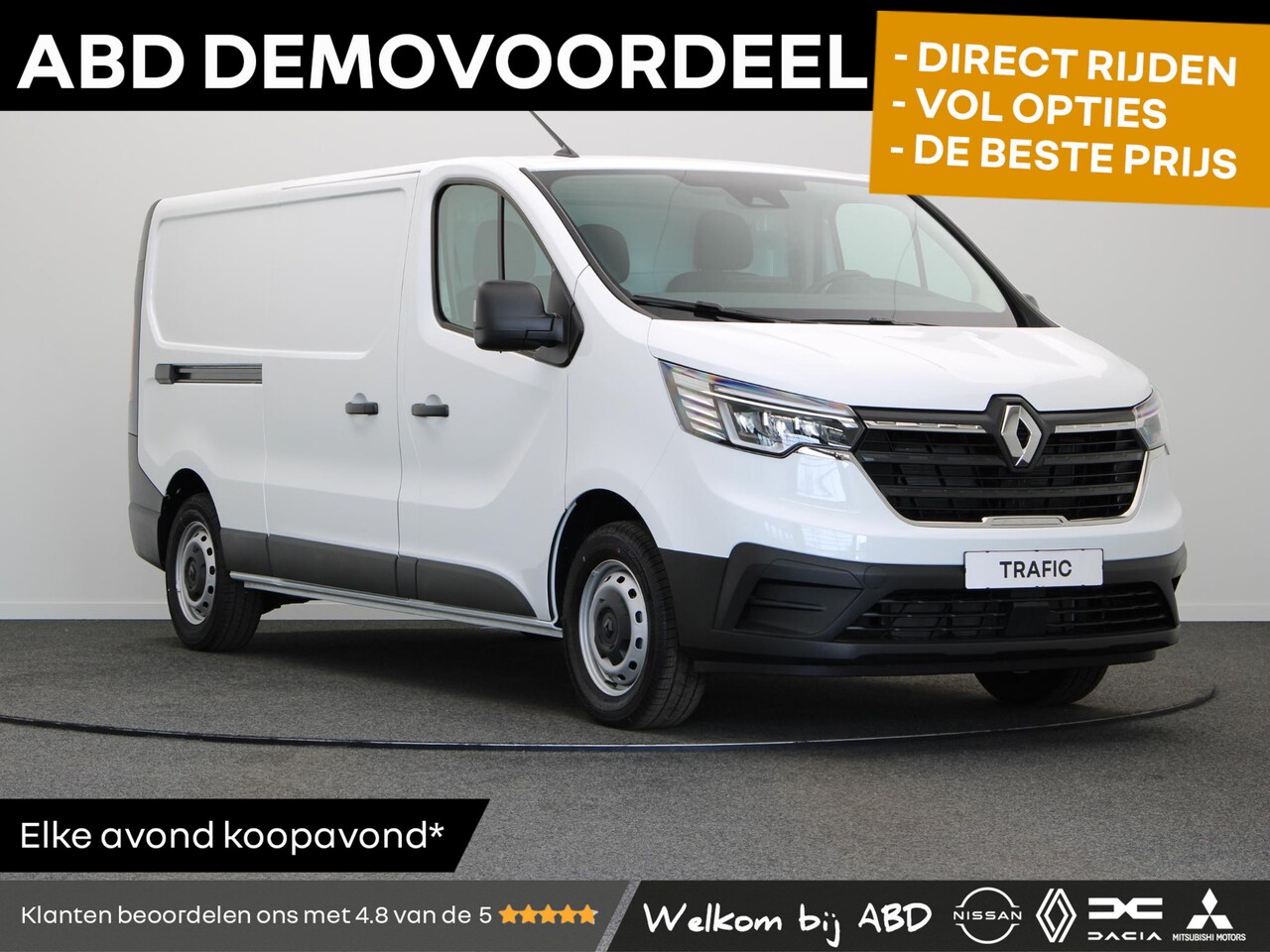 Renault Trafic - 2.0 dCi 110pk T30 L2H1 Start | BPM Voordeel | Hoge korting | Direct rijden | - AutoWereld.nl