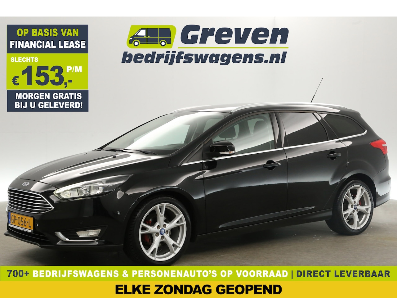 Ford Focus - 1.0 Titanium Clima Cruise LED Parkeersensoren Navigatie 18"LMV - AutoWereld.nl