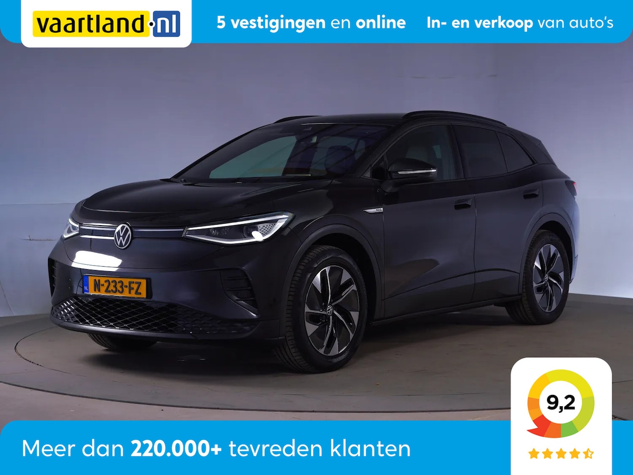 Volkswagen ID.4 - Pro Business 77 kWh [ Alcantara/leder Stoelverwarming Navi Camera ] - AutoWereld.nl