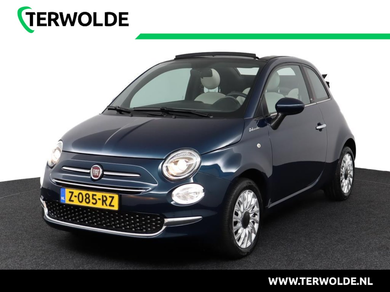 Fiat 500 C - 1.0 Hybrid Dolcevita | Climate Control | Cruise Control | Apple Carplay/Android | - AutoWereld.nl