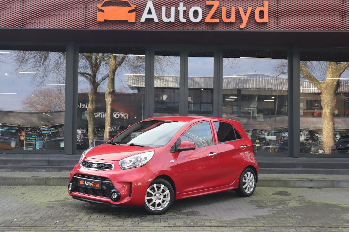 Kia Picanto - 1.2 CVVT DynamicLine / Airco / Bluetooth / Radio / Elektrische ramen - AutoWereld.nl