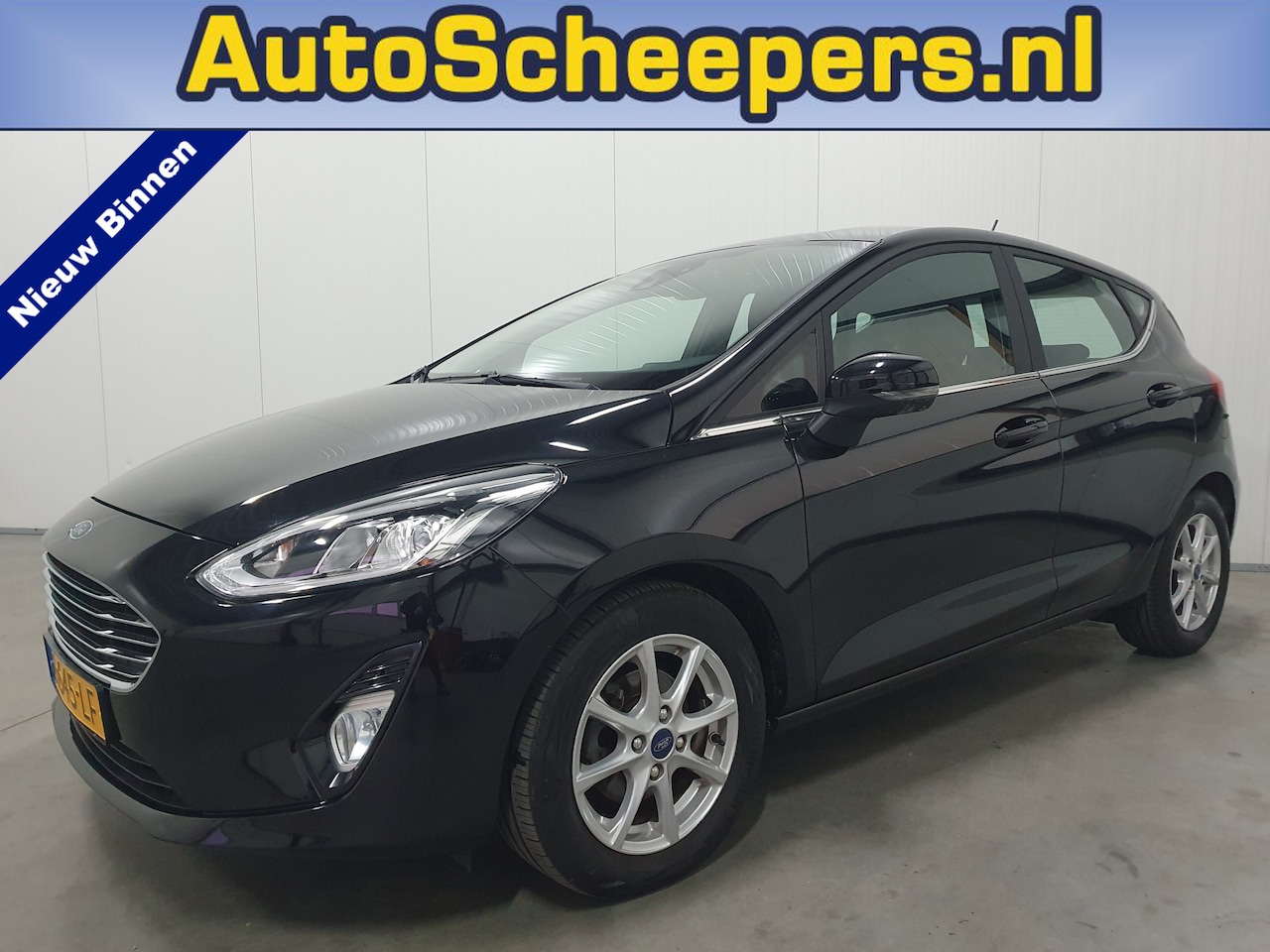 Ford Fiesta - 1.0 EcoBoost Hybrid Titanium NAVI/CRUISE/AIRCO/LMV - AutoWereld.nl