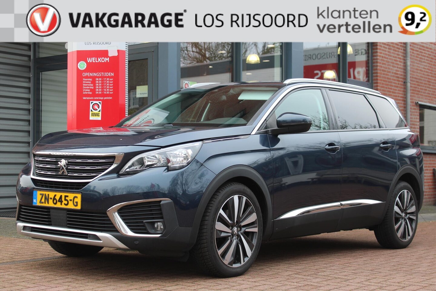 Peugeot 5008 - 1.2 PureTech *Premium* | 7-Persoons | Carplay | Camera | Cruise & Climate Control | Naviga - AutoWereld.nl