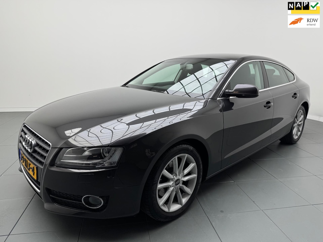 Audi A5 Sportback - 2.0 TFSI Pro Line 179 Pk Automaat Airco Navi Xenon 134 dkm Nap 1e Eig. Modificatie gehad - AutoWereld.nl