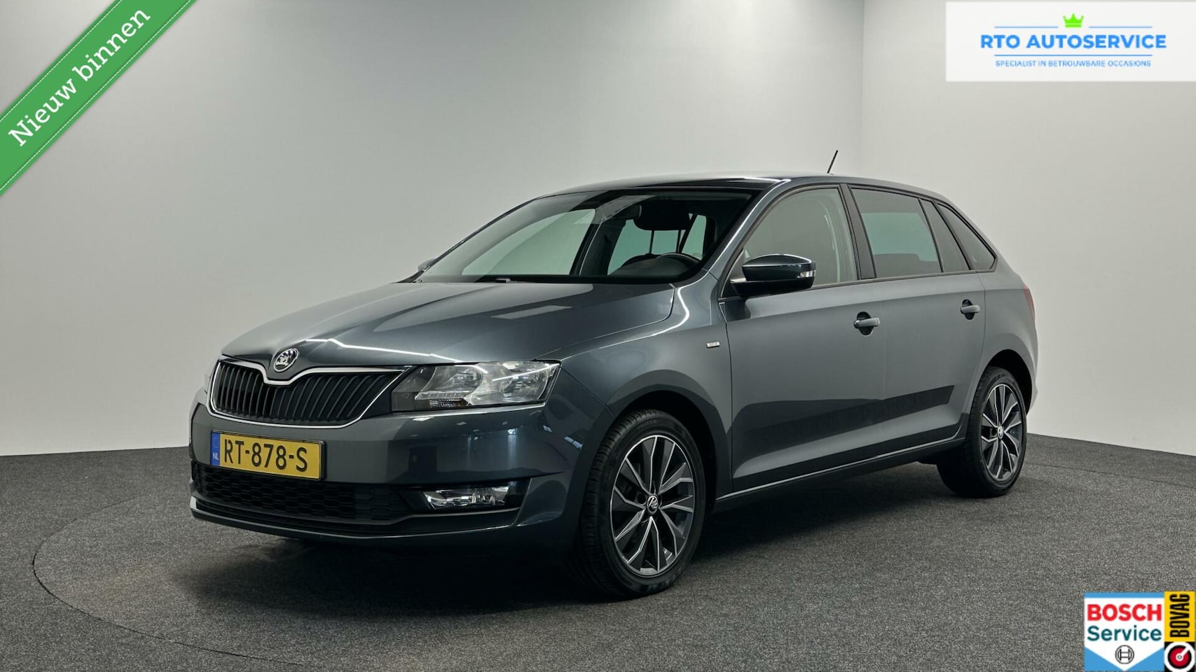 Skoda Rapid Spaceback - 1.0 TSI Greentech Drive|Airco|Cruise Control|Navigatie|NAP| - AutoWereld.nl