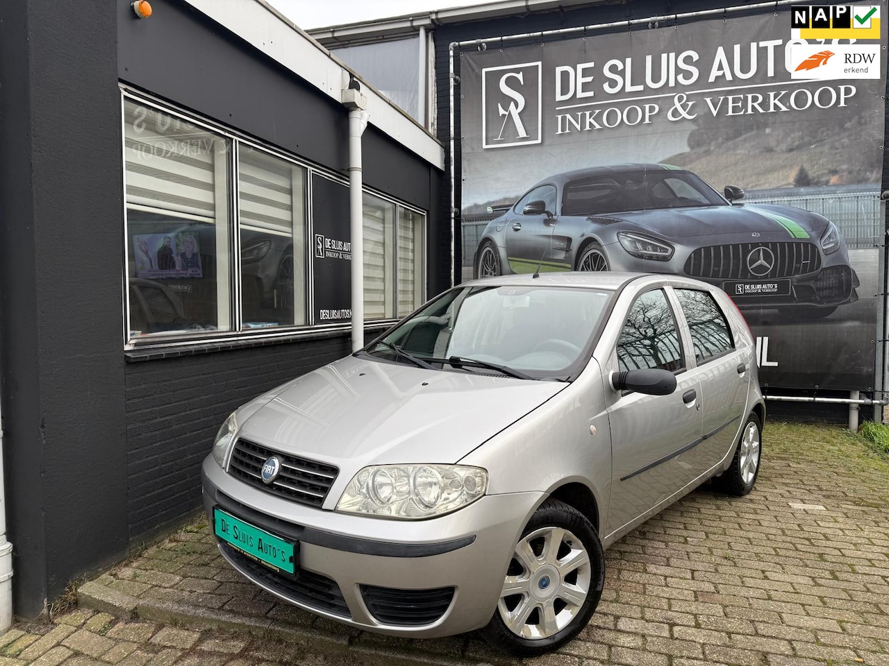 Fiat Punto - 1.2 Dynamic 5drs NAP AIRCO - AutoWereld.nl