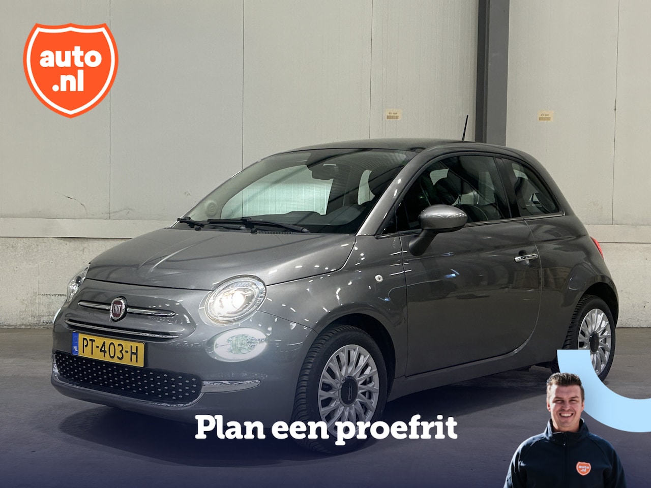 Fiat 500 - 1.2 Lounge | Panoramadak | Cruise Control | Navigatie | Parkeersensoren achter | 15"LM Vel - AutoWereld.nl