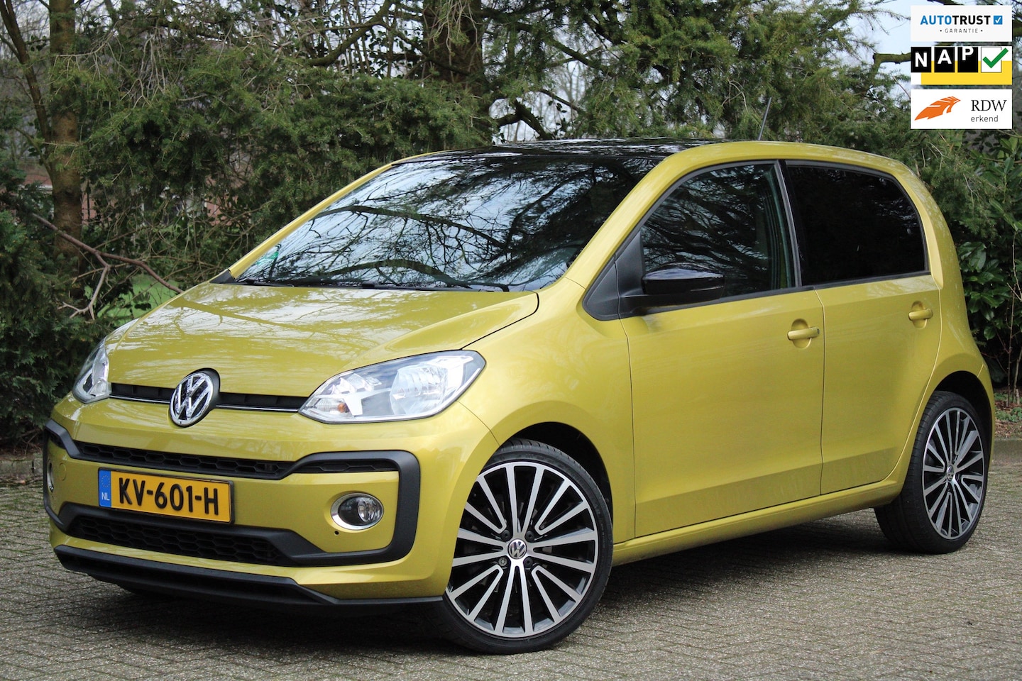 Volkswagen Up! - 1.0 TSI High Up! Facelift - LED/Cruise/Full/NAP! - AutoWereld.nl