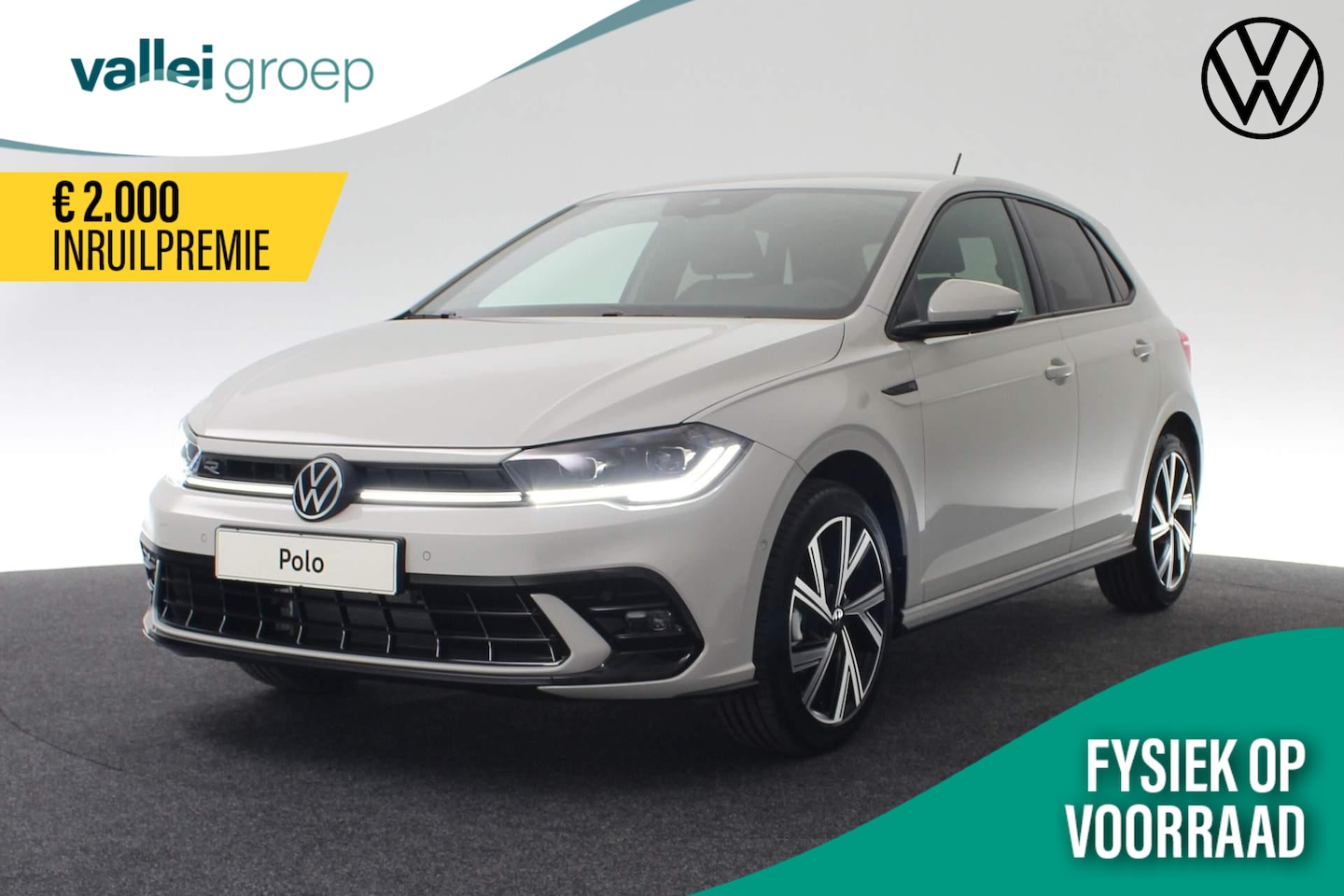 Volkswagen Polo - 1.0 TSI 95PK R-Line edition | IQ Light | Camera | Side Assist | ACC | Stoelverwarming | 17 - AutoWereld.nl