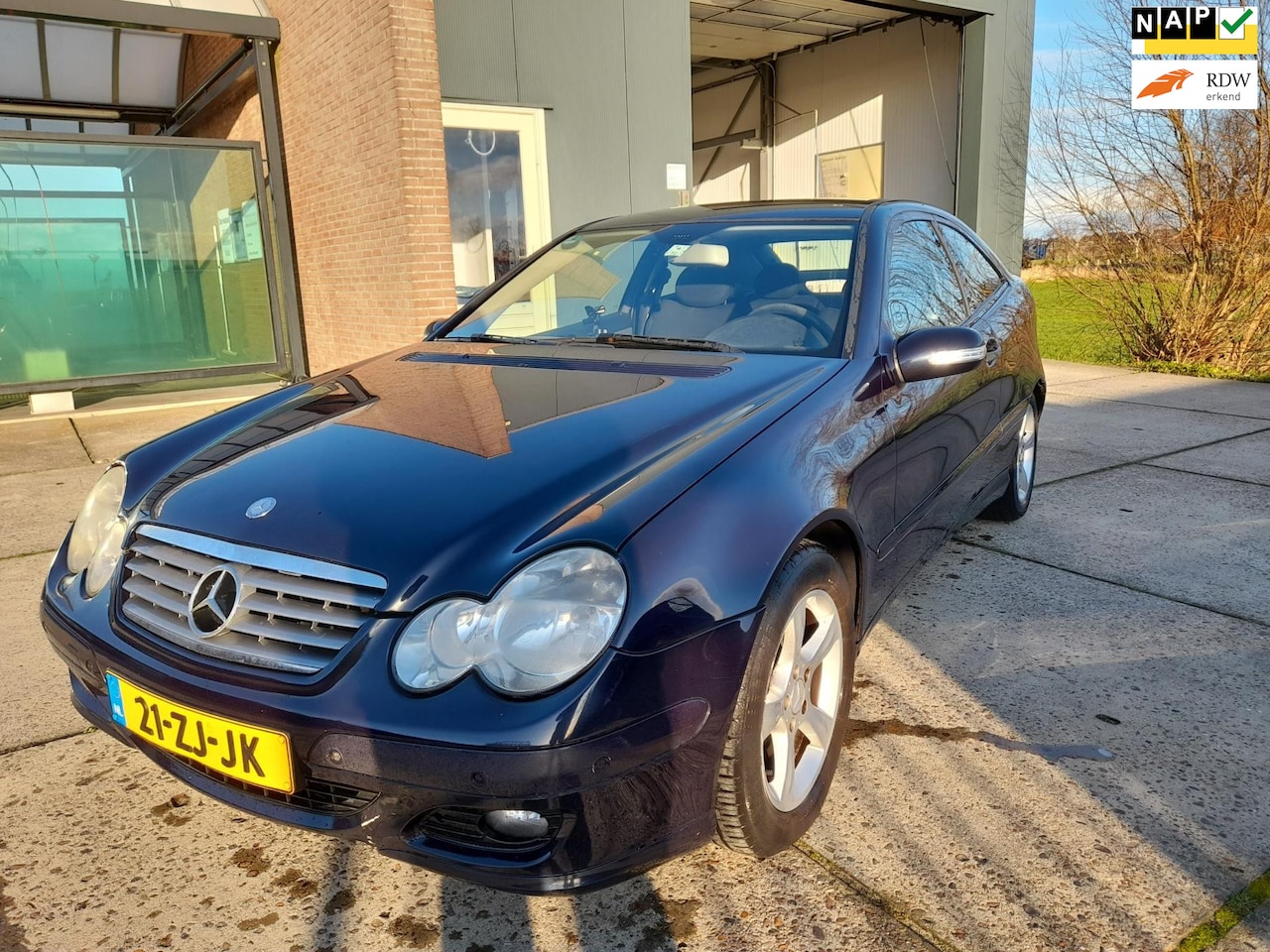 Mercedes-Benz C-klasse Sportcoupé - 180 K. !!! LPG G3 !!! - AutoWereld.nl