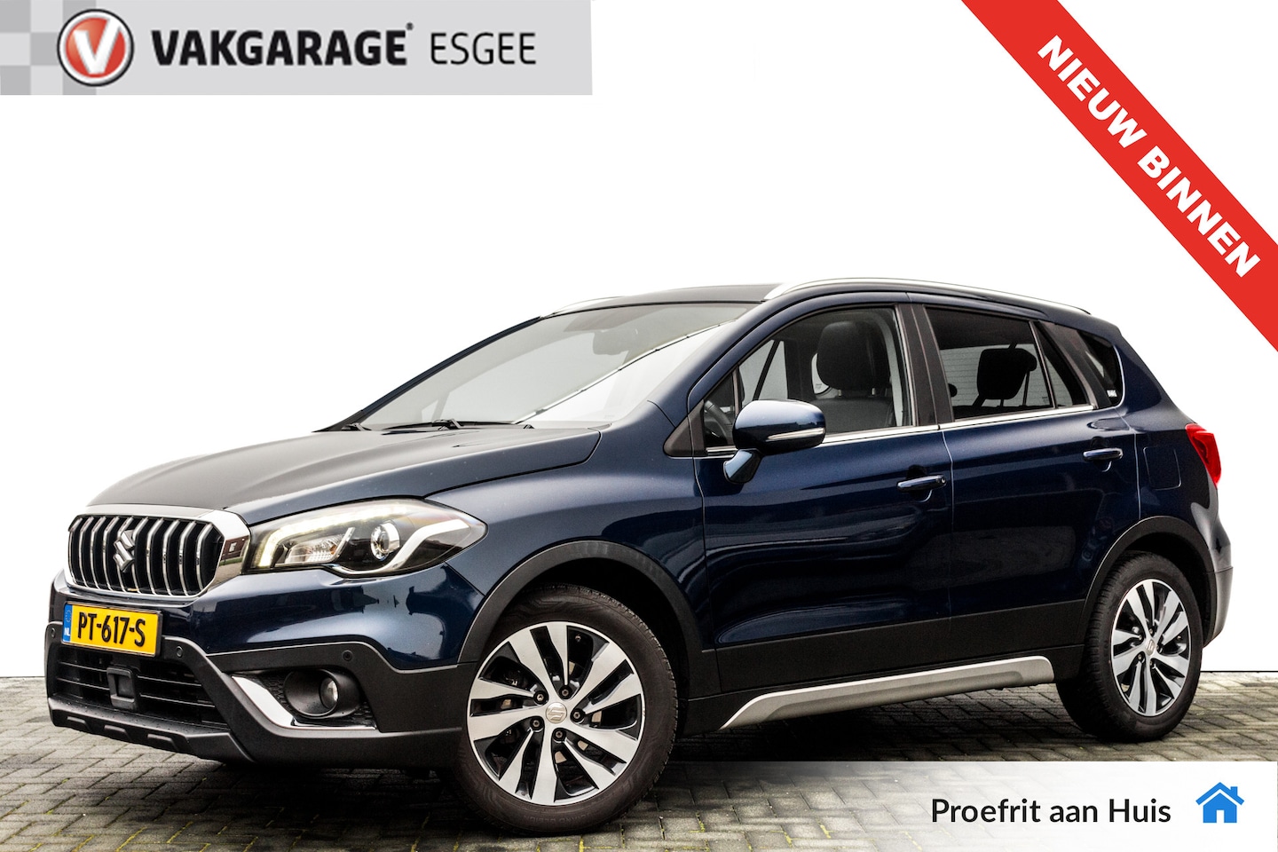 Suzuki S-Cross - 1.4 141 PK Boosterjet High Executive RIJKLAAR. | Panoramadak  | Leer | PDC V/A  | Clima | - AutoWereld.nl