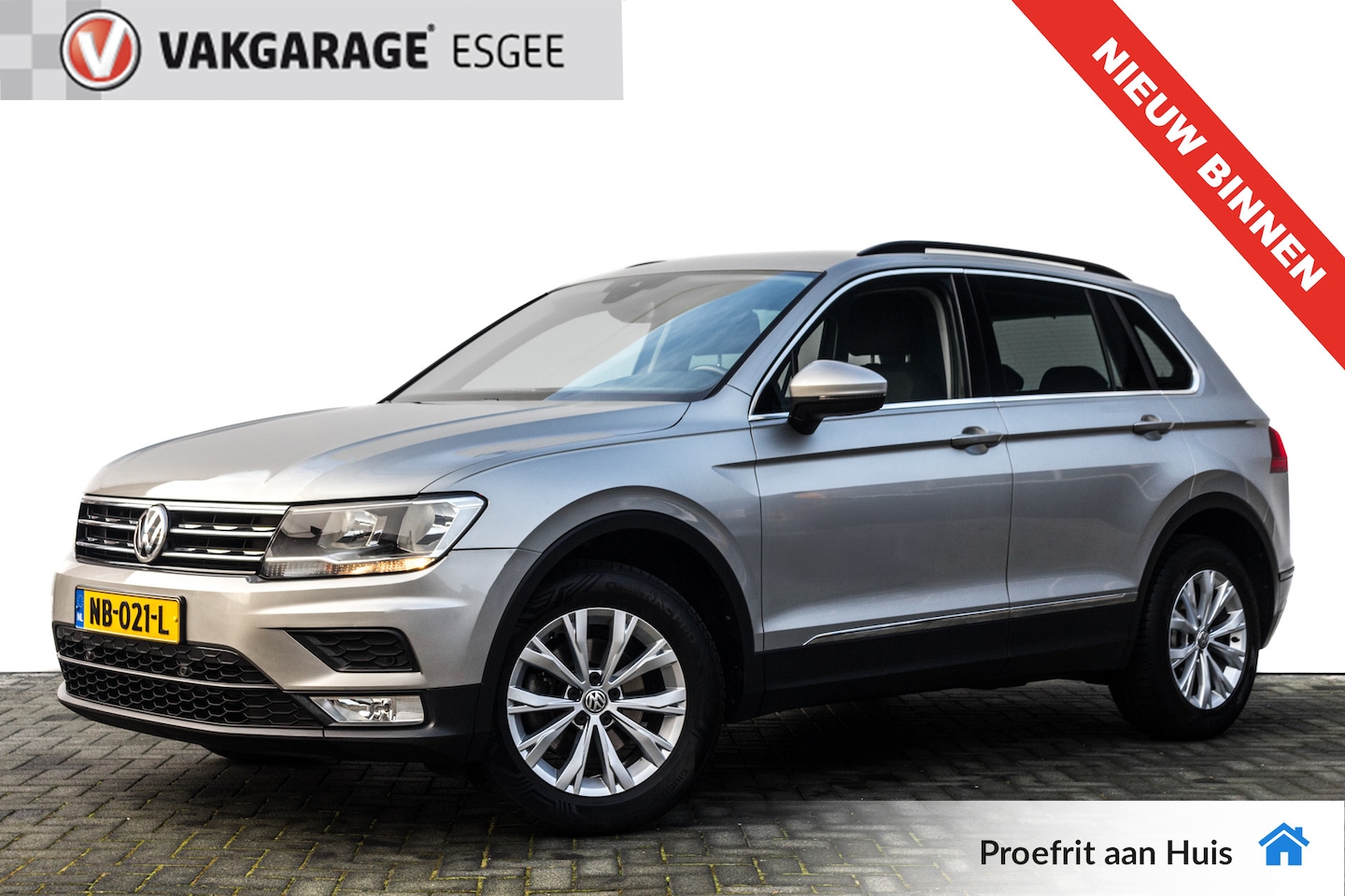 Volkswagen Tiguan - 1.4 TSI 4Motion Comfortline Rijklaar Trekhaak | Trekhaak | Clima | Navigatie | PDC V/A | S - AutoWereld.nl