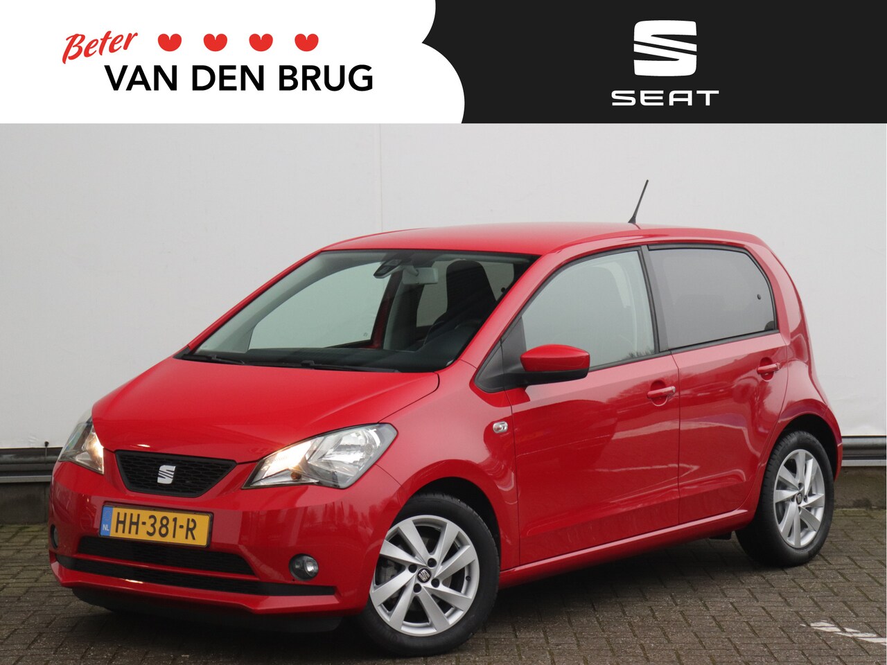 Seat Mii - 1.0 60pk Sport Connect | Cruise Control | Parkeersensoren Achter | Airco | LM Velgen | - AutoWereld.nl