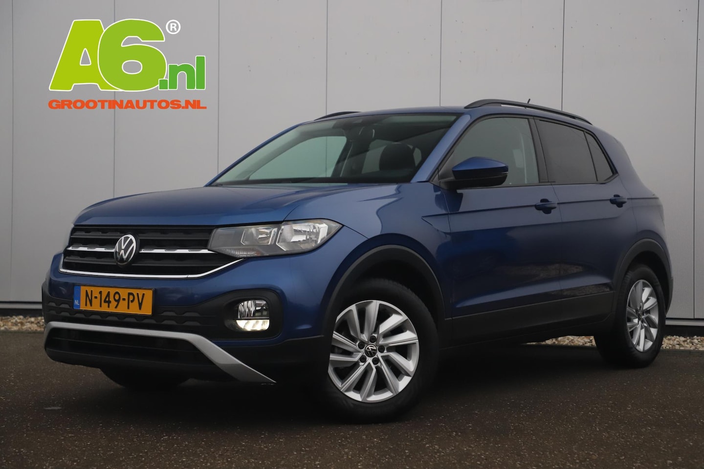 Volkswagen T-Cross - 1.0 TSI Life Carplay Android Navigatie Adaptive Cruise 16 inch LMV Clima Getint Glas Parke - AutoWereld.nl