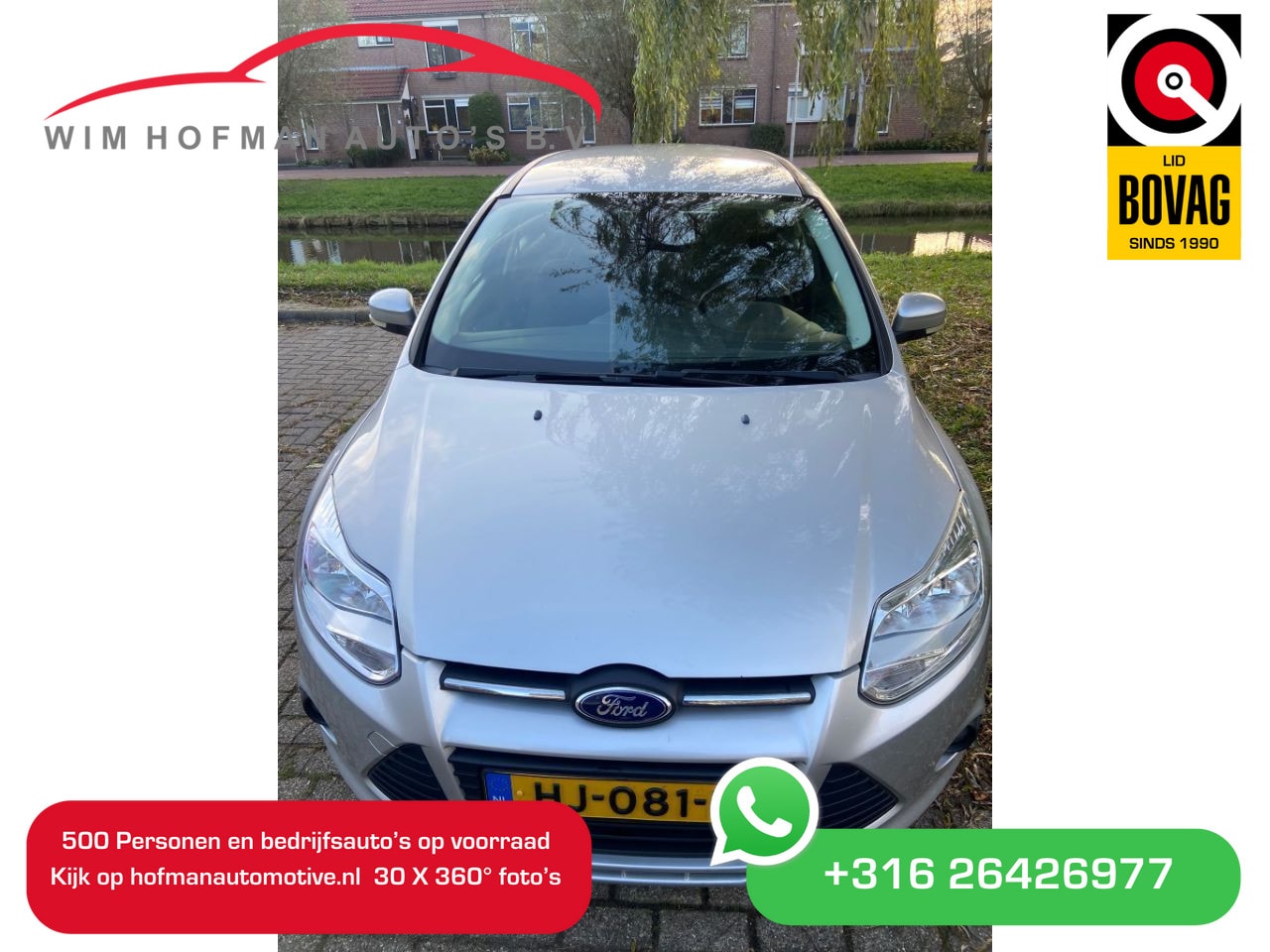 Ford Focus Wagon - 1.6 TI-VCT Lease Titanium 126PK Cruise Climaat Dealer onderhouden - AutoWereld.nl