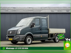 Volkswagen Crafter - 2.0 TDI | Open Laadbak | 6-Persoons | Cruise | Airco | DC