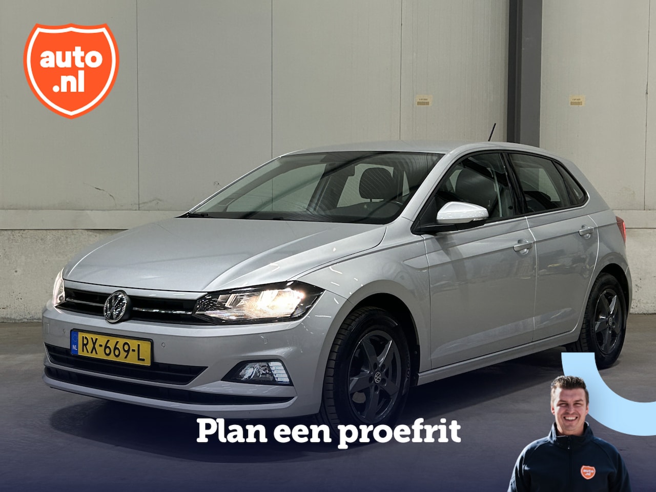 Volkswagen Polo - 1.0 TSI Comfortline | Trekhaak | Adapt Cruise Control | Parkeersensoren | Bluetooth | LM V - AutoWereld.nl