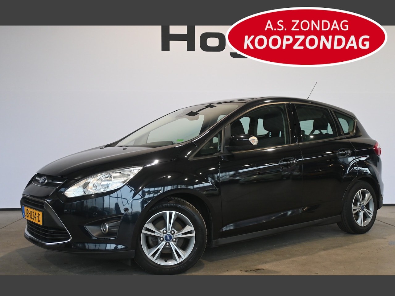 Ford C-Max - 1.0 Edition Ecc Airco Navigatie Trekhaak Goed Onderhouden! Inruil Mogelijk! - AutoWereld.nl