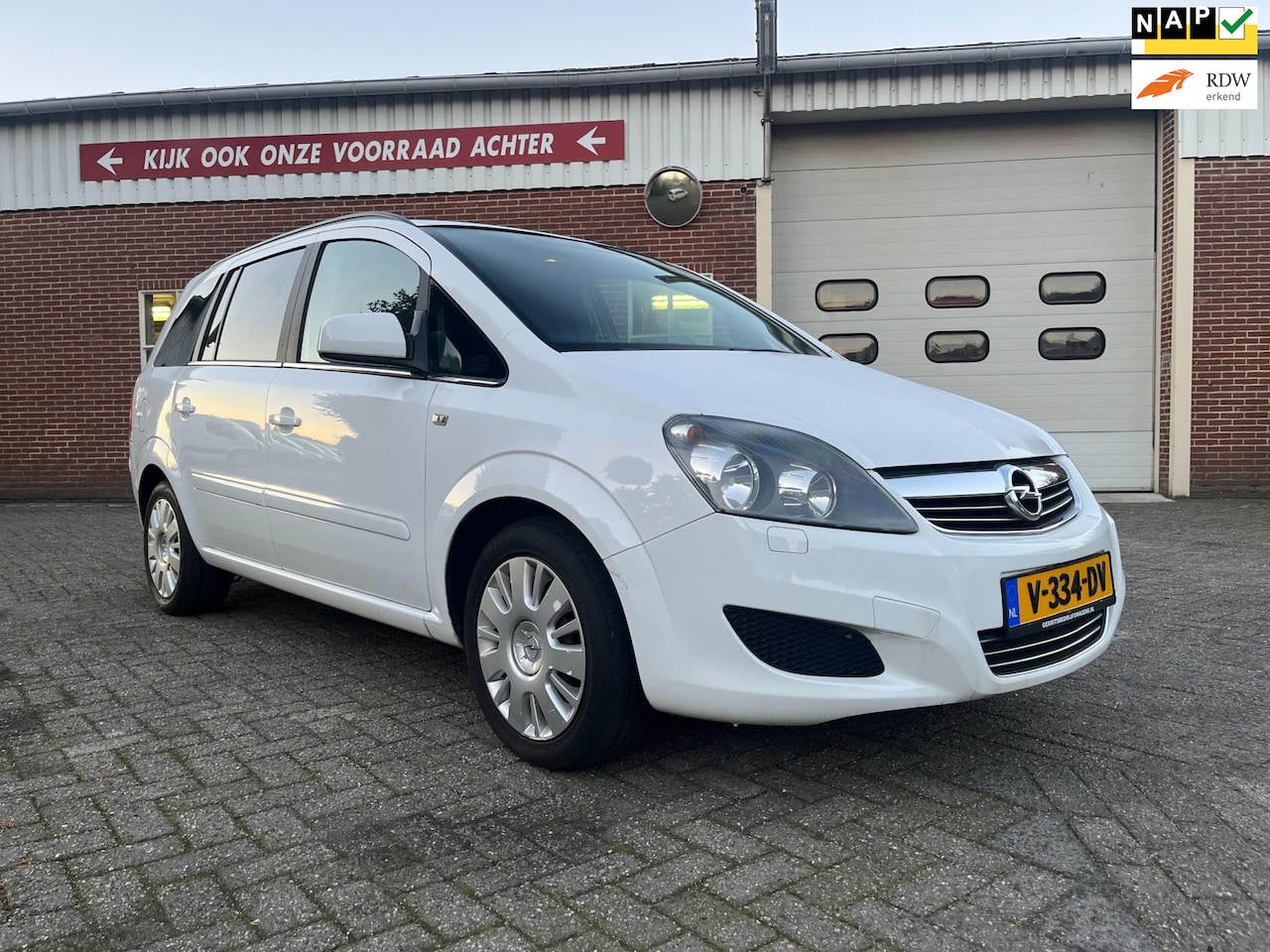 Opel Zafira - Grijs kenteken 1.7D airco cruise control - AutoWereld.nl