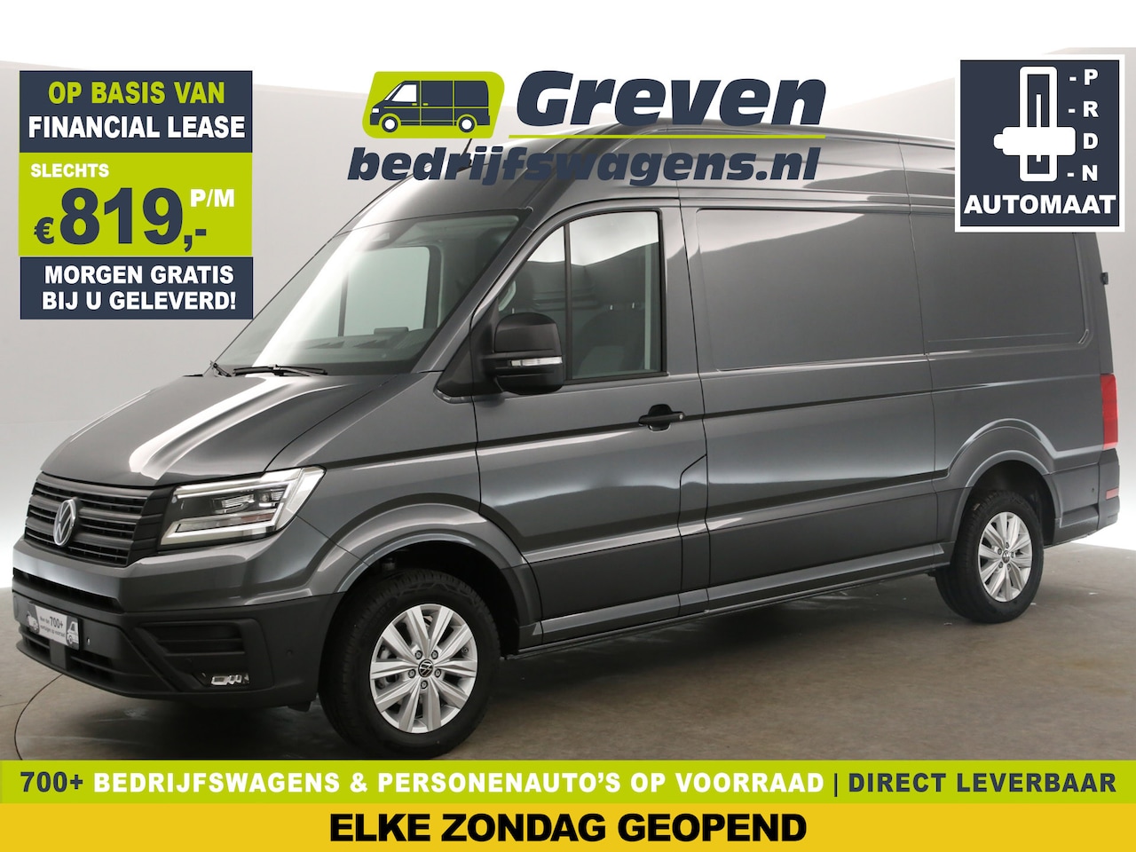 Volkswagen Crafter - 30 2.0 TDI Exclusive L3H3 | NIEUW | BPM Vrij | 141PK Automaat Full LED ACC Airco Camera Ca - AutoWereld.nl