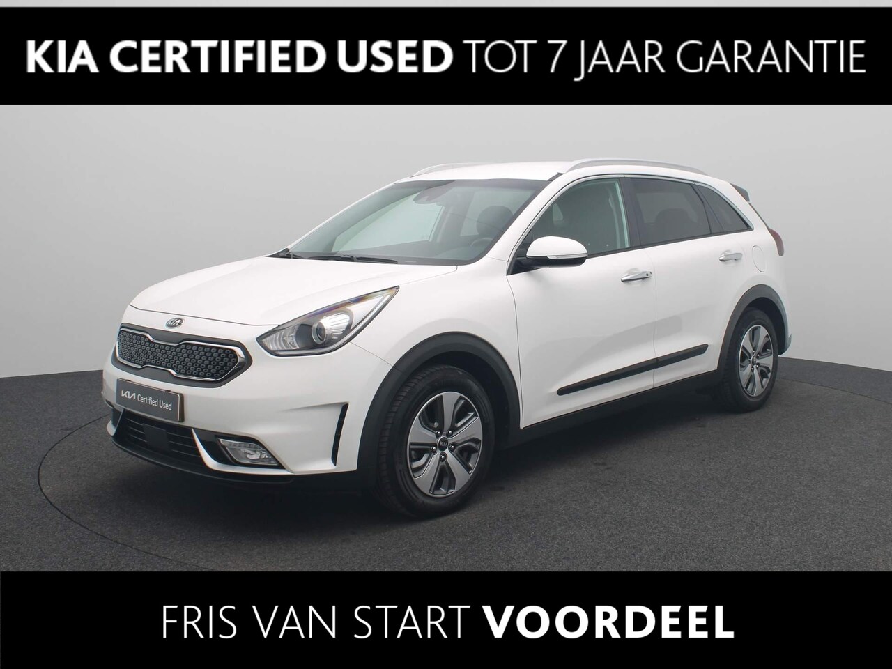 Kia Niro - 1.6 GDi Hybrid DynamicPlusLine | Stoelverwarming | Trekhaak | Navi | Camera | Cruise | Cli - AutoWereld.nl